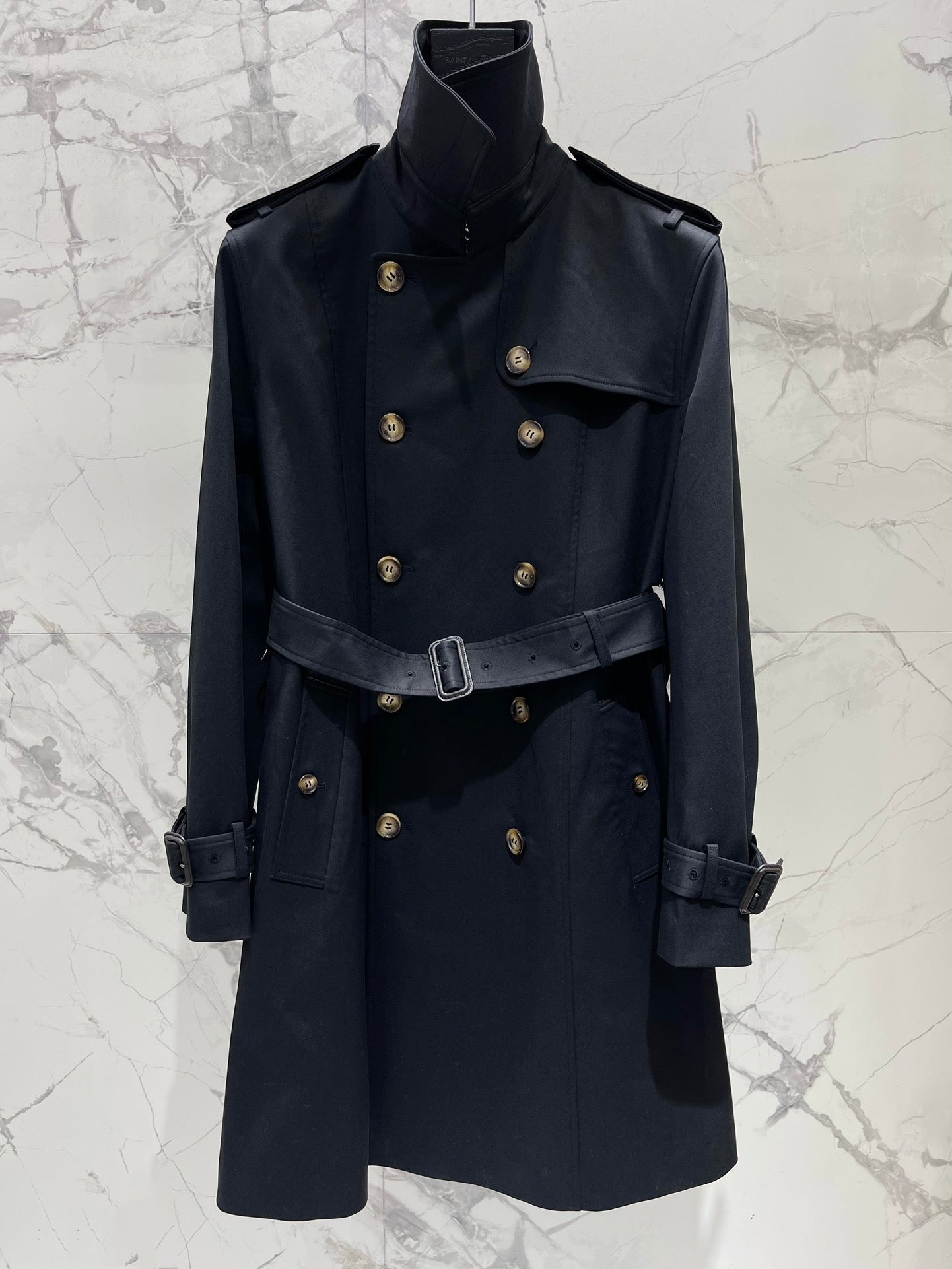 YSL 25S LONG TRENCH COAT STYLE 156
