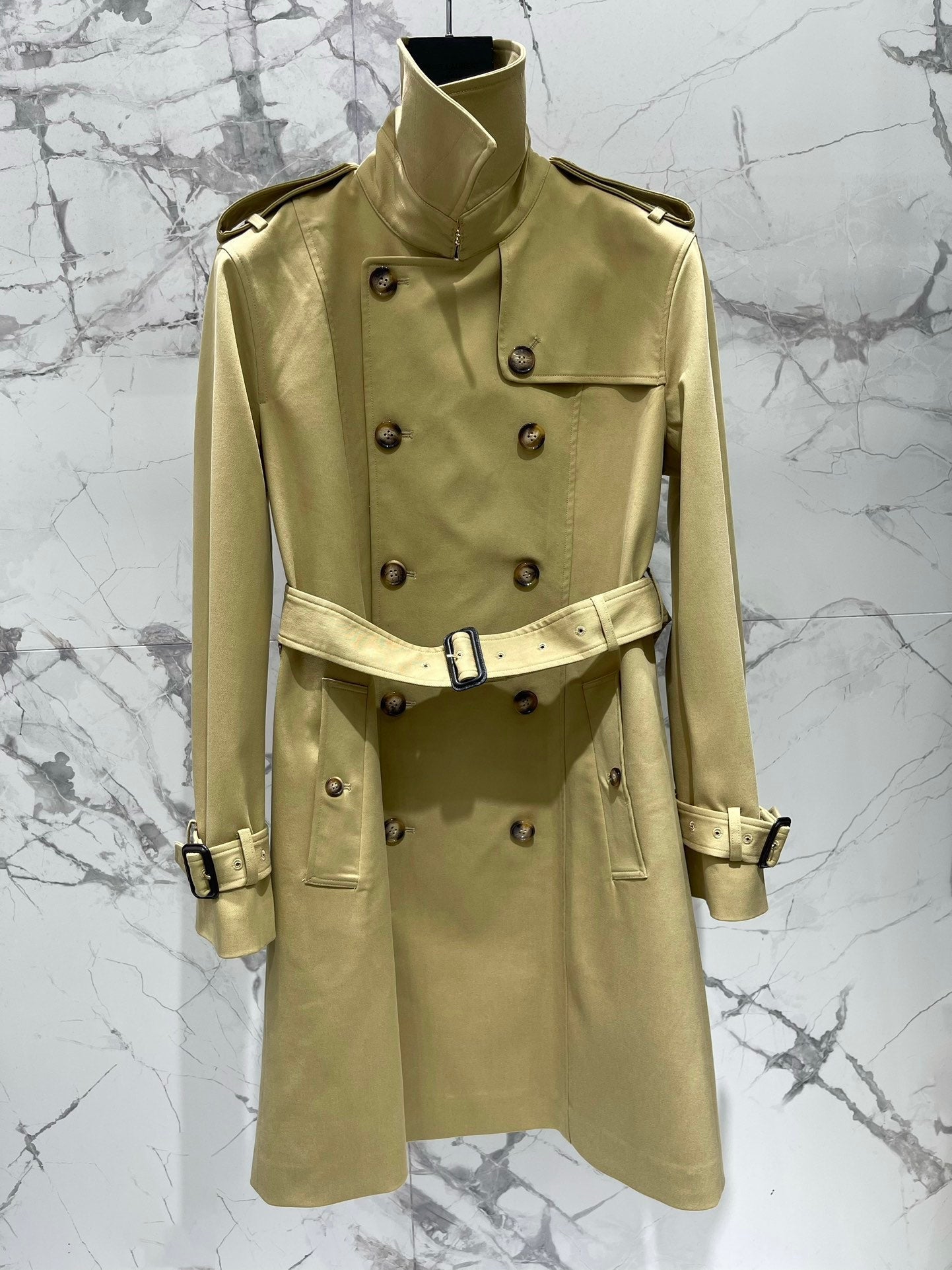 YSL 25S LONG TRENCH COAT STYLE 155