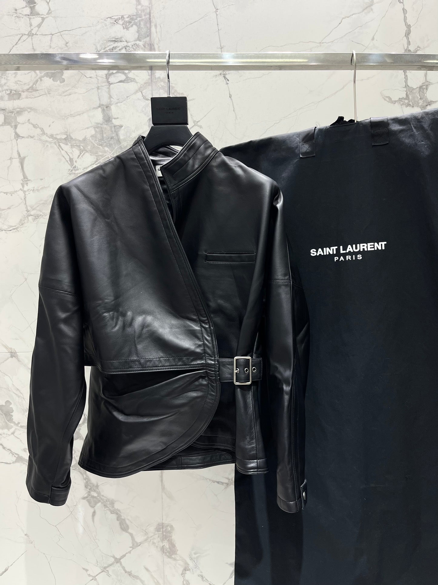 YSL 25S LEATHER JACKET STYLE 141