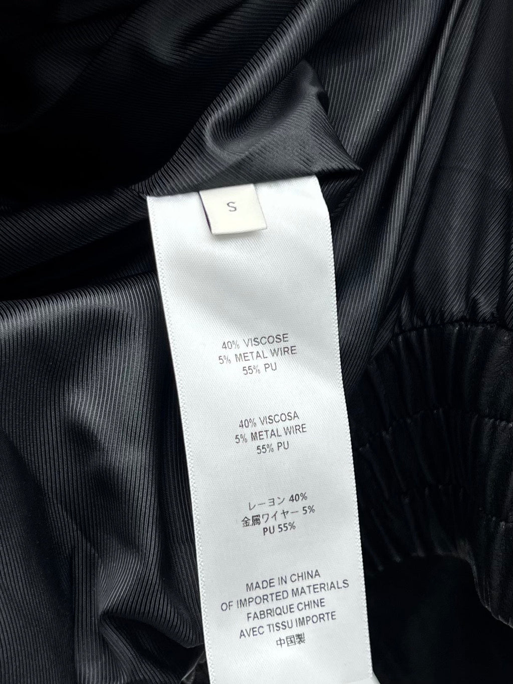 YSL 25S LEATHER JACKET STYLE 138