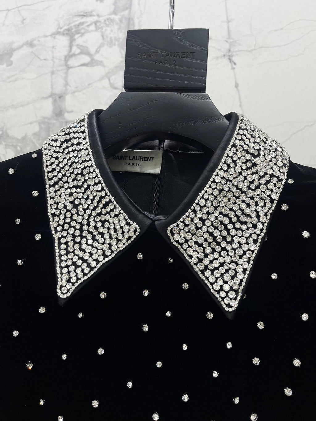 YSL 25S DRESS WITH BEADED DETAILS STYLE 61