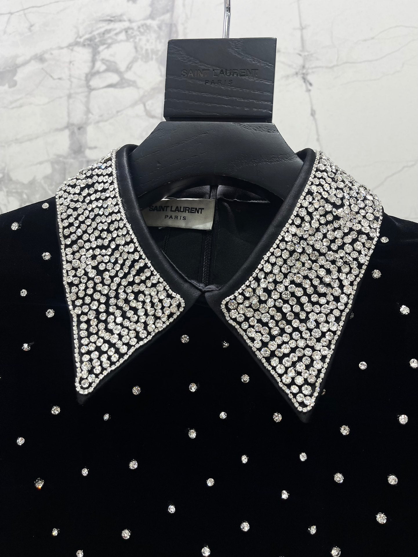 YSL 25S DRESS WITH BEADED DETAILS STYLE 61