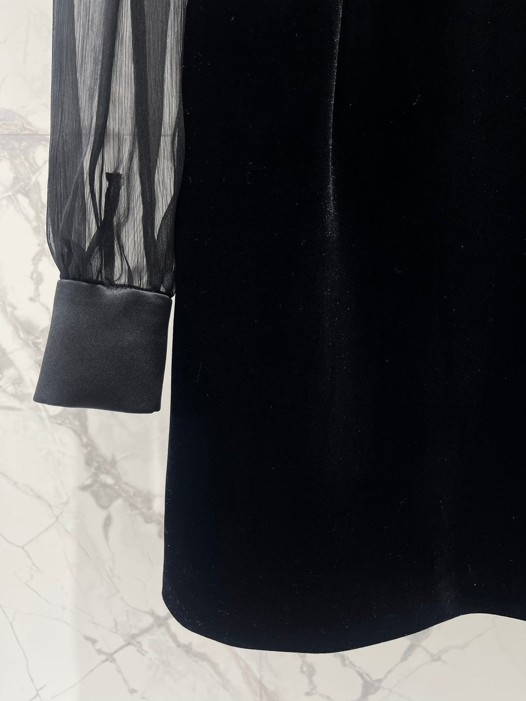 YSL 25S DRESS WITH BEADED DETAILS STYLE 61