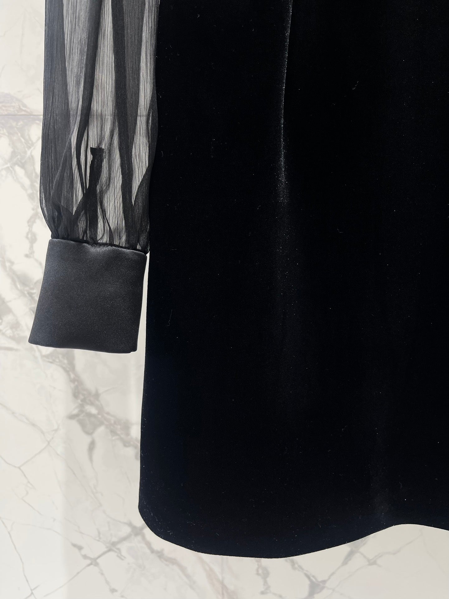 YSL 25S DRESS WITH BEADED DETAILS STYLE 61