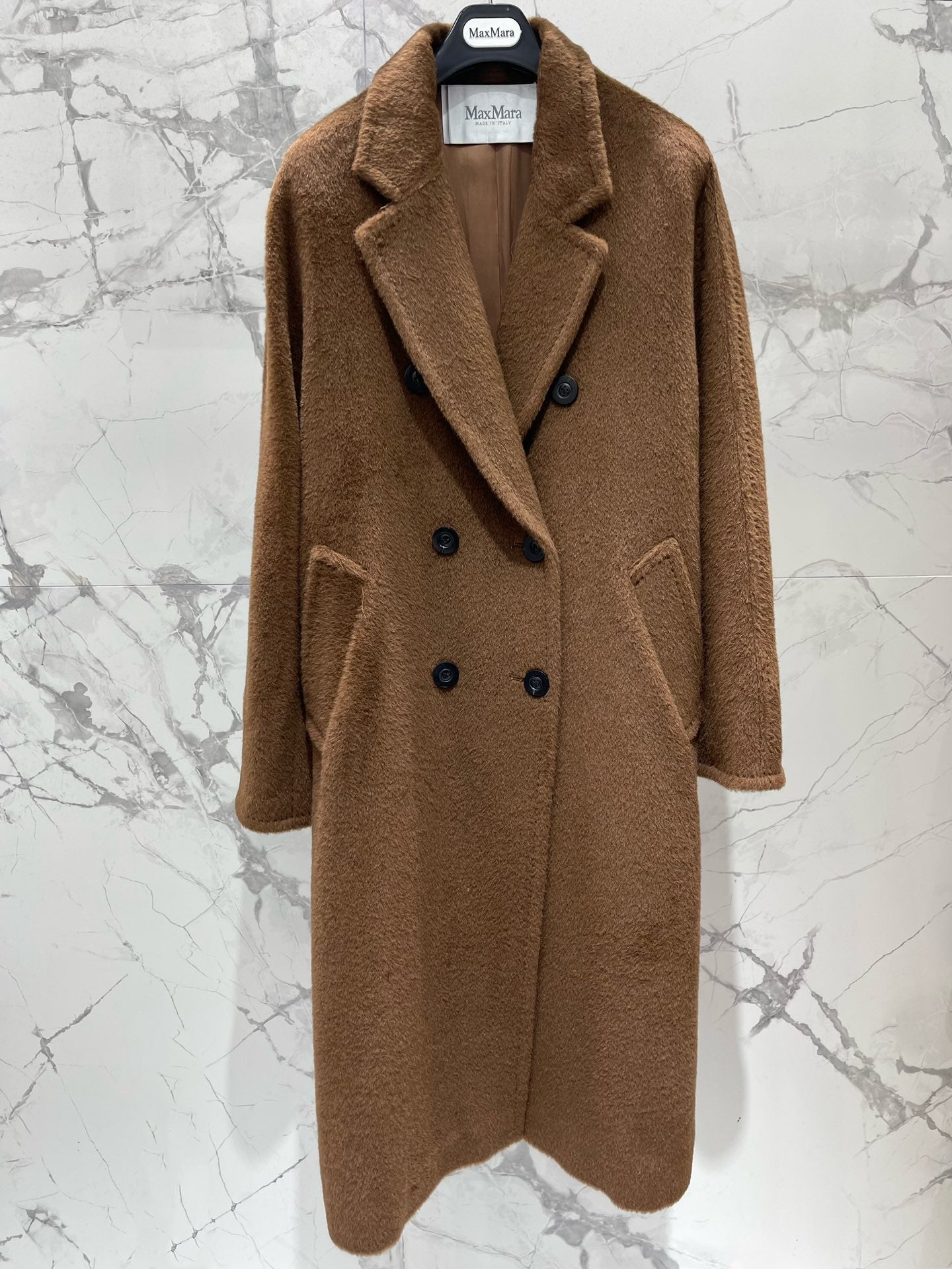 MAX MARA 25S LONG FUR COAT 114