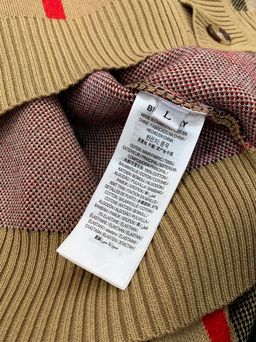 BURBERRY 25S CARDIGAN 259