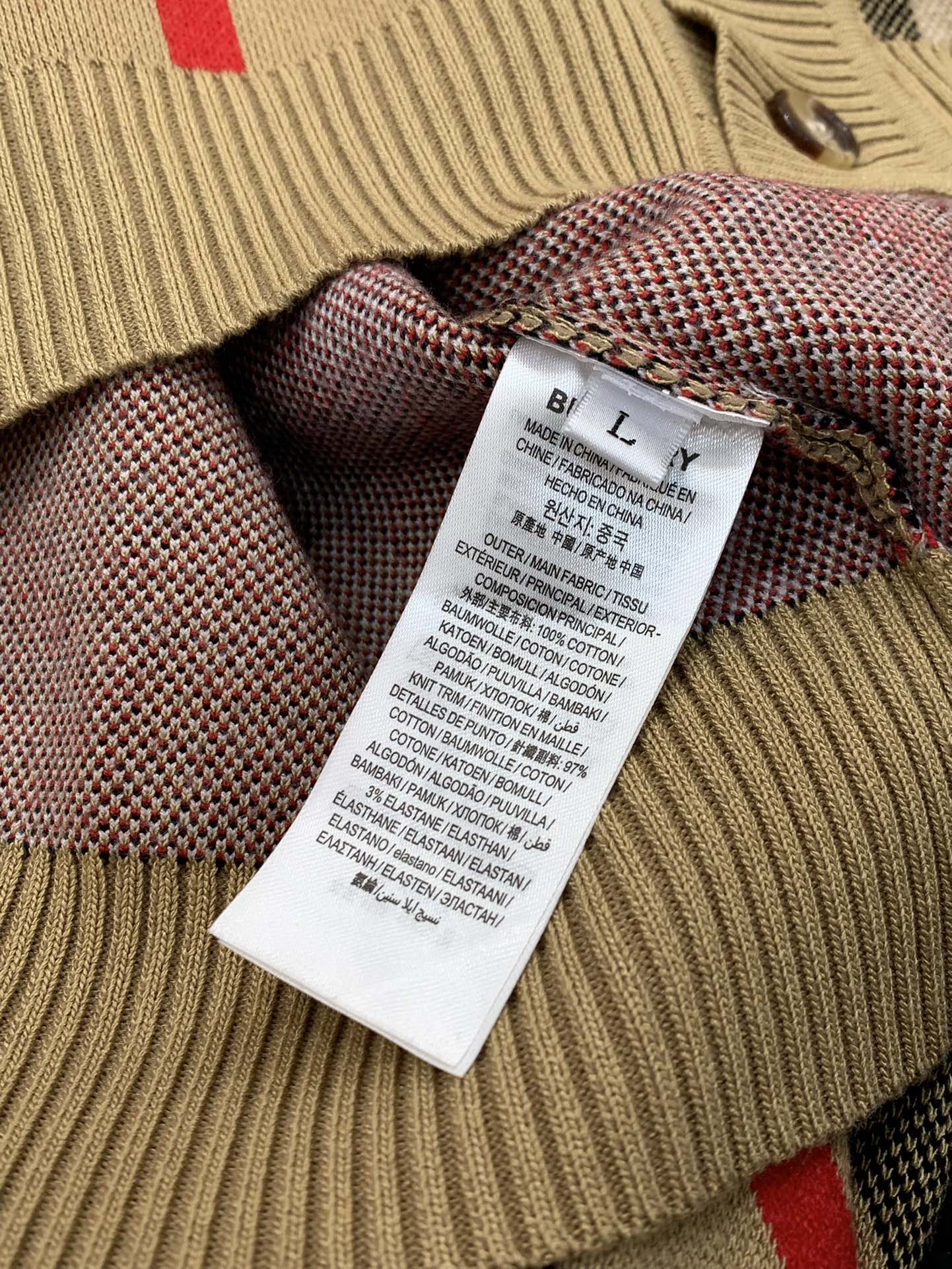 BURBERRY 25S CARDIGAN 259