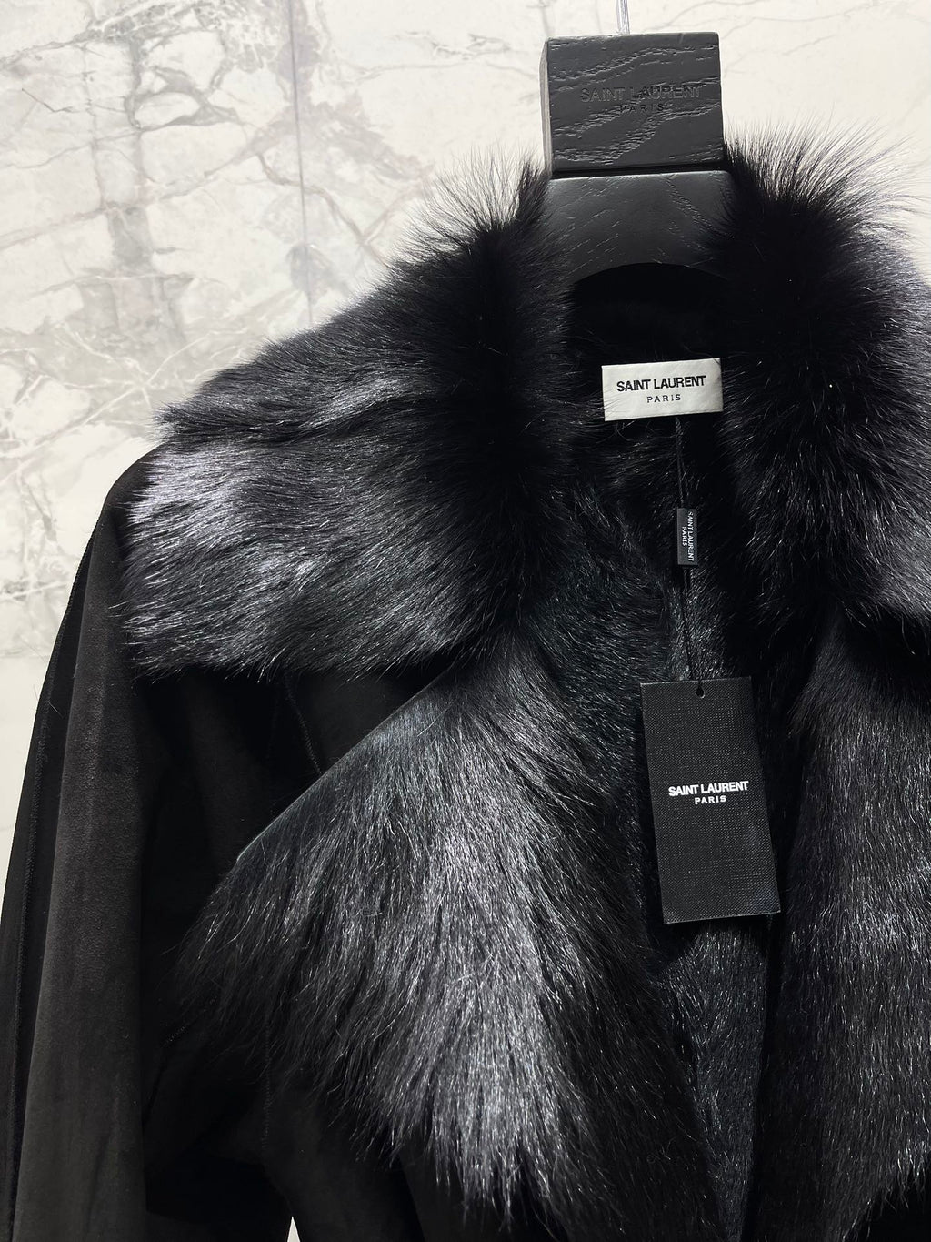 YSL 25S BELTED COAT STYLE 12