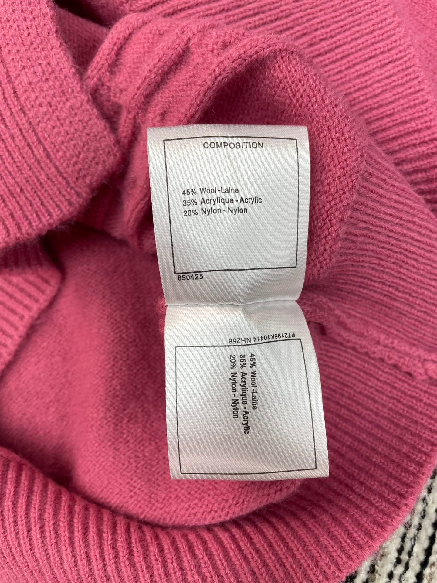 CHANEL 25S KNIT CARDIGAN 596