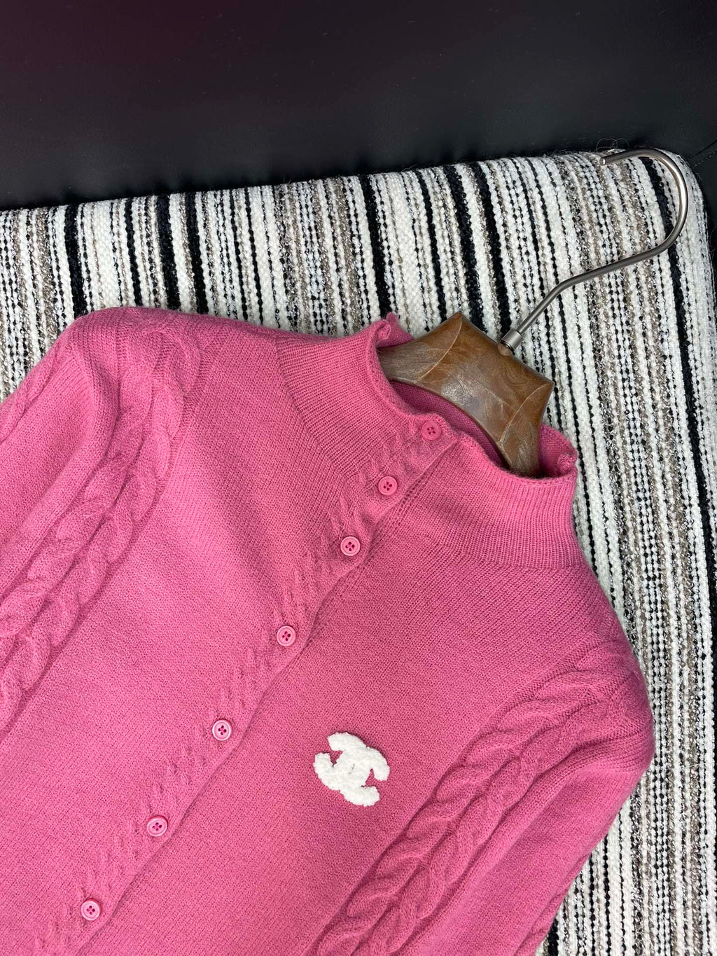 CHANEL 25S KNIT CARDIGAN 596