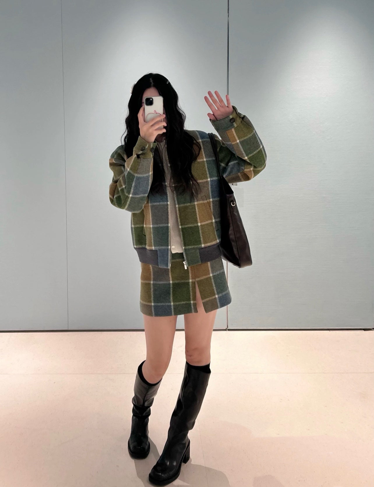 MIUMIU SLIT MINI SKIRT STYLE 773