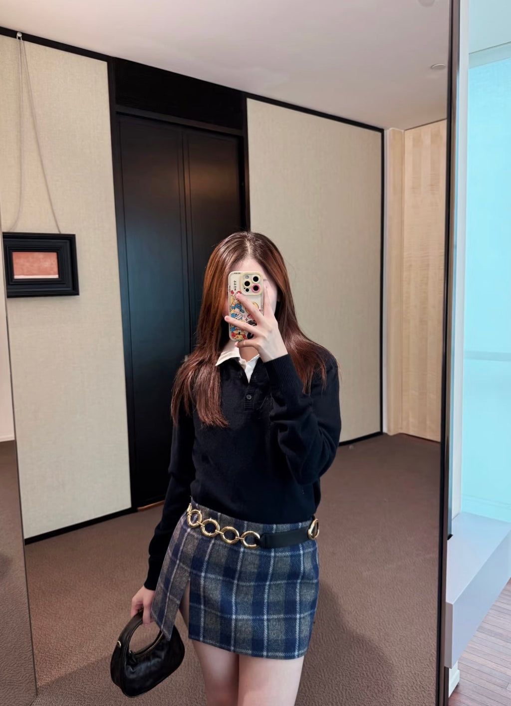 MIUMIU SLIT MINI SKIRT STYLE 769