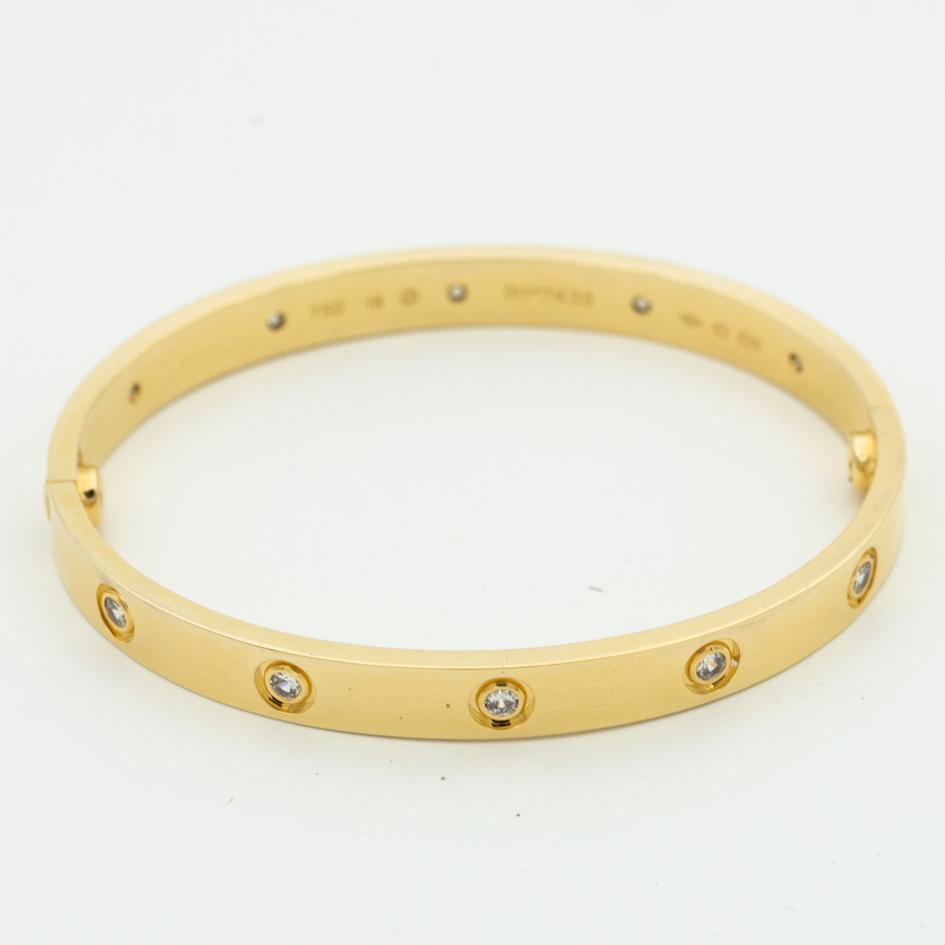 LOVE BRACELET 6.1MM 10 DIAMONDS