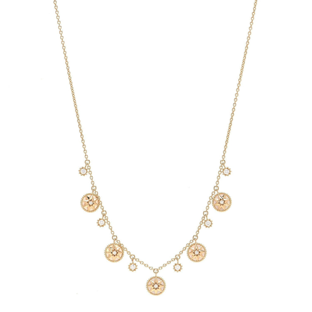ROSE VENTS 5 MOTIF NECKLACE