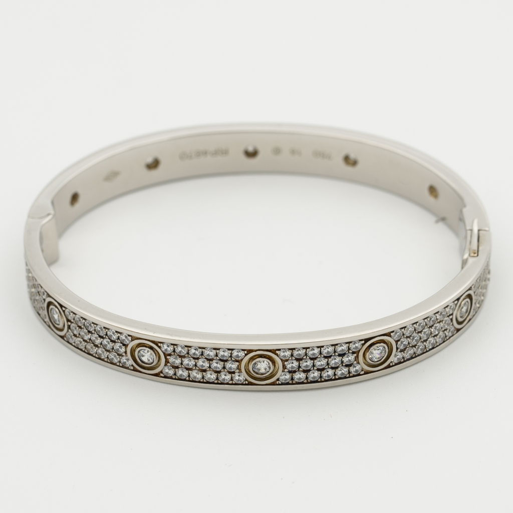 LOVE BRACELET 6.1MM FULL DIAMOND