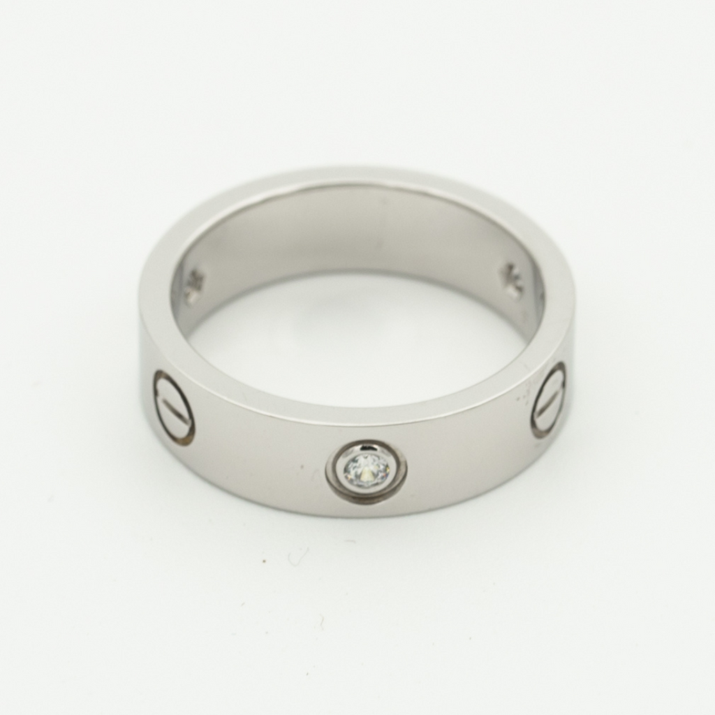 LOVE RING 5.5MM 3 DIAMONDS
