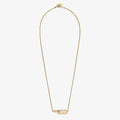 O'LOCK GOLD DIAMOND NECKLACE