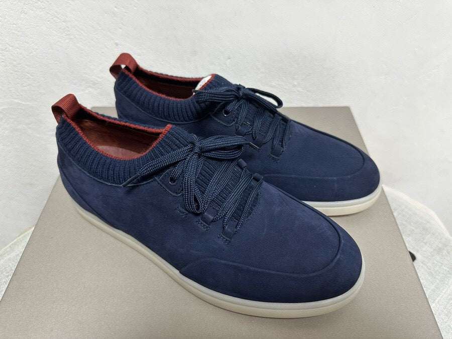 Loro Piana Soho Walk Sneaker Navy Blue