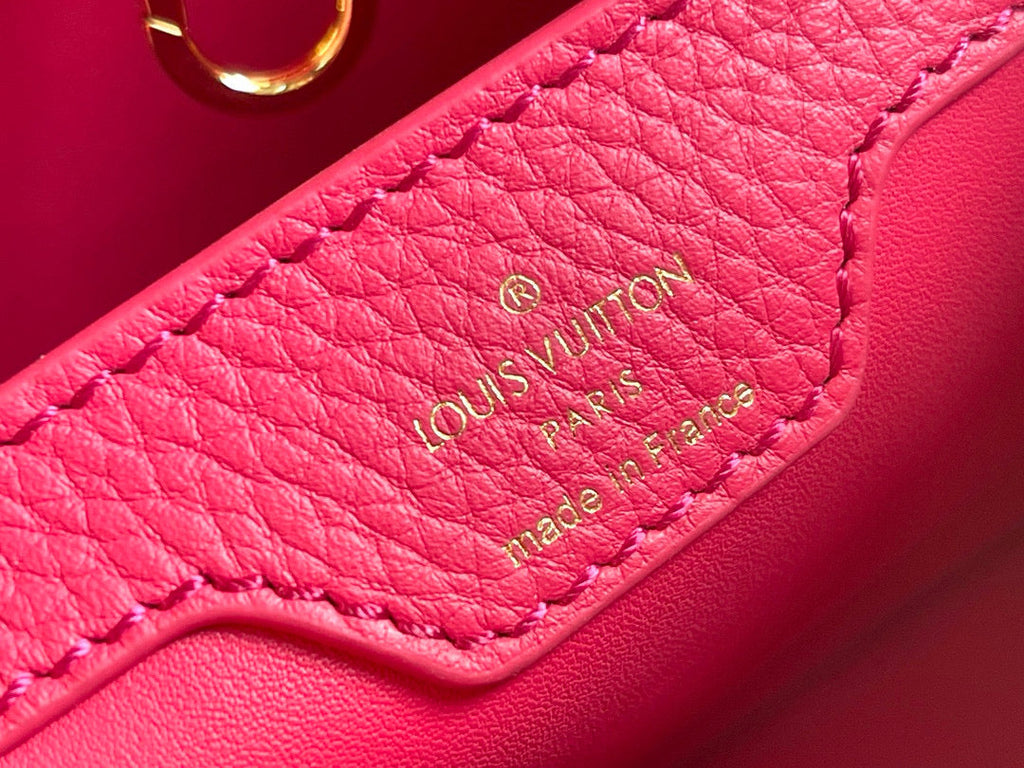 CAPUCINES MM 31 BLACK GOLD HARDWARE