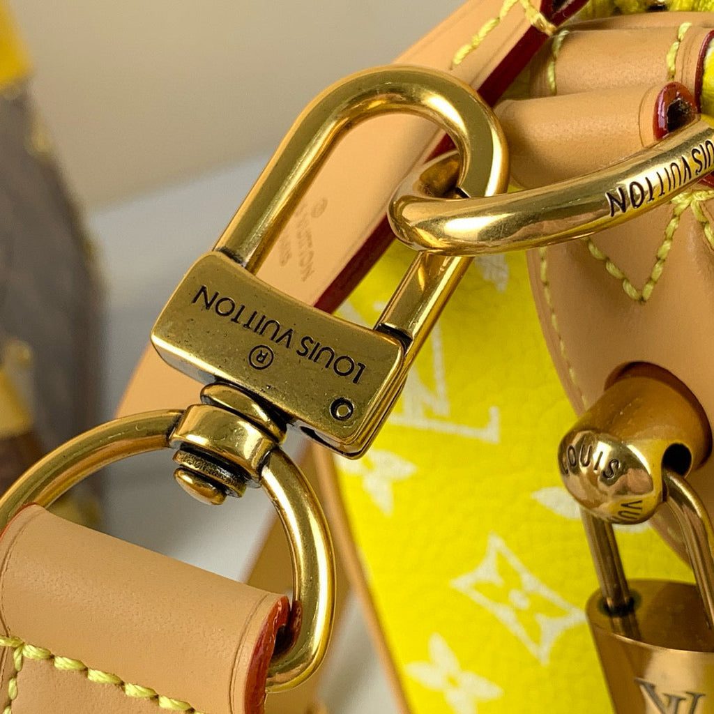 SPEEDY P9 BANDOULIÈRE 25 IN YELLOW MONOGRAM CALFSKIN