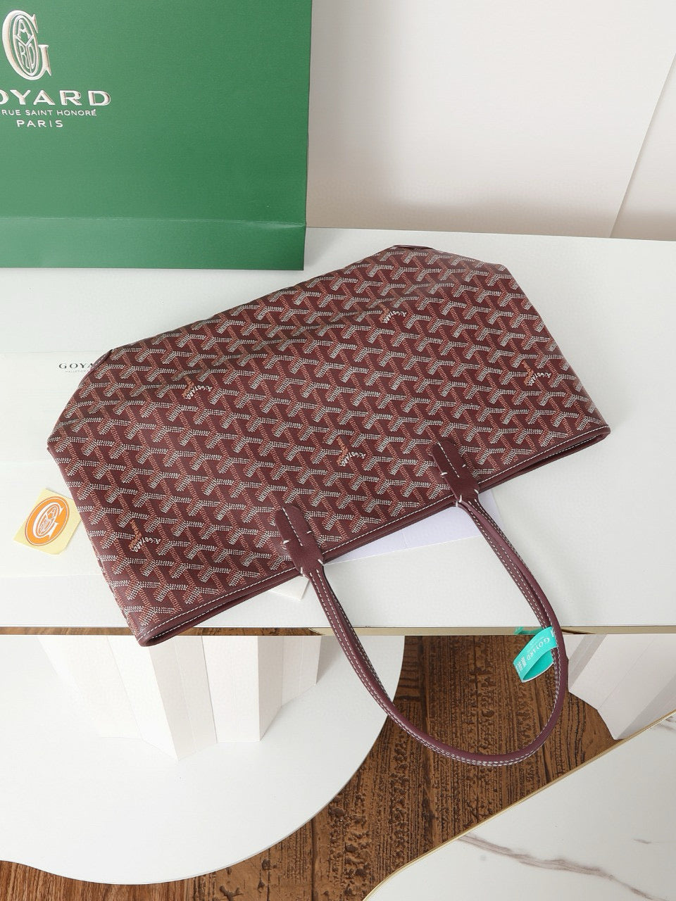 SAINT LOUIS MM 30CM BURGUNDY CANVAS