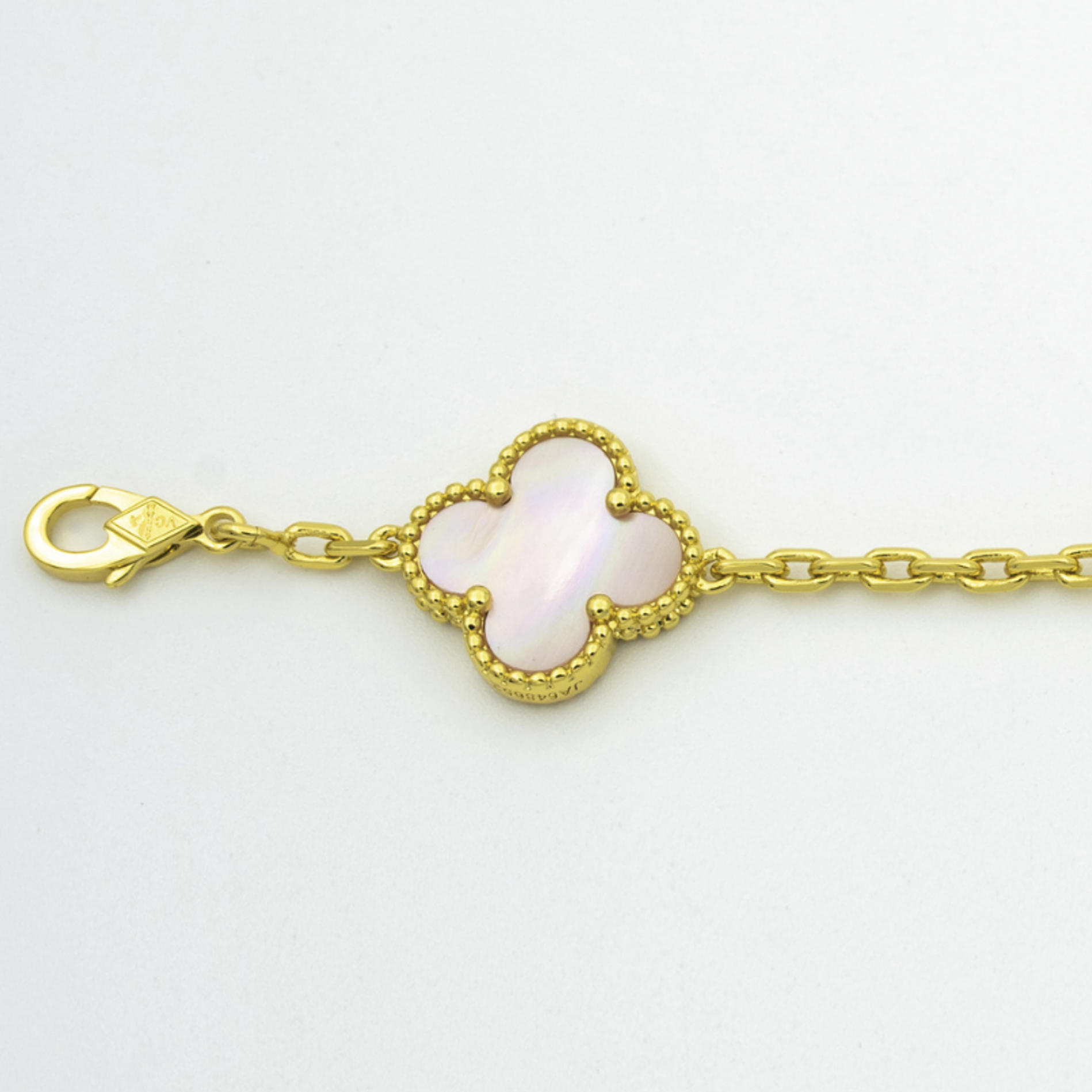 CLOVER BRACELET 5 MOTIF MOP