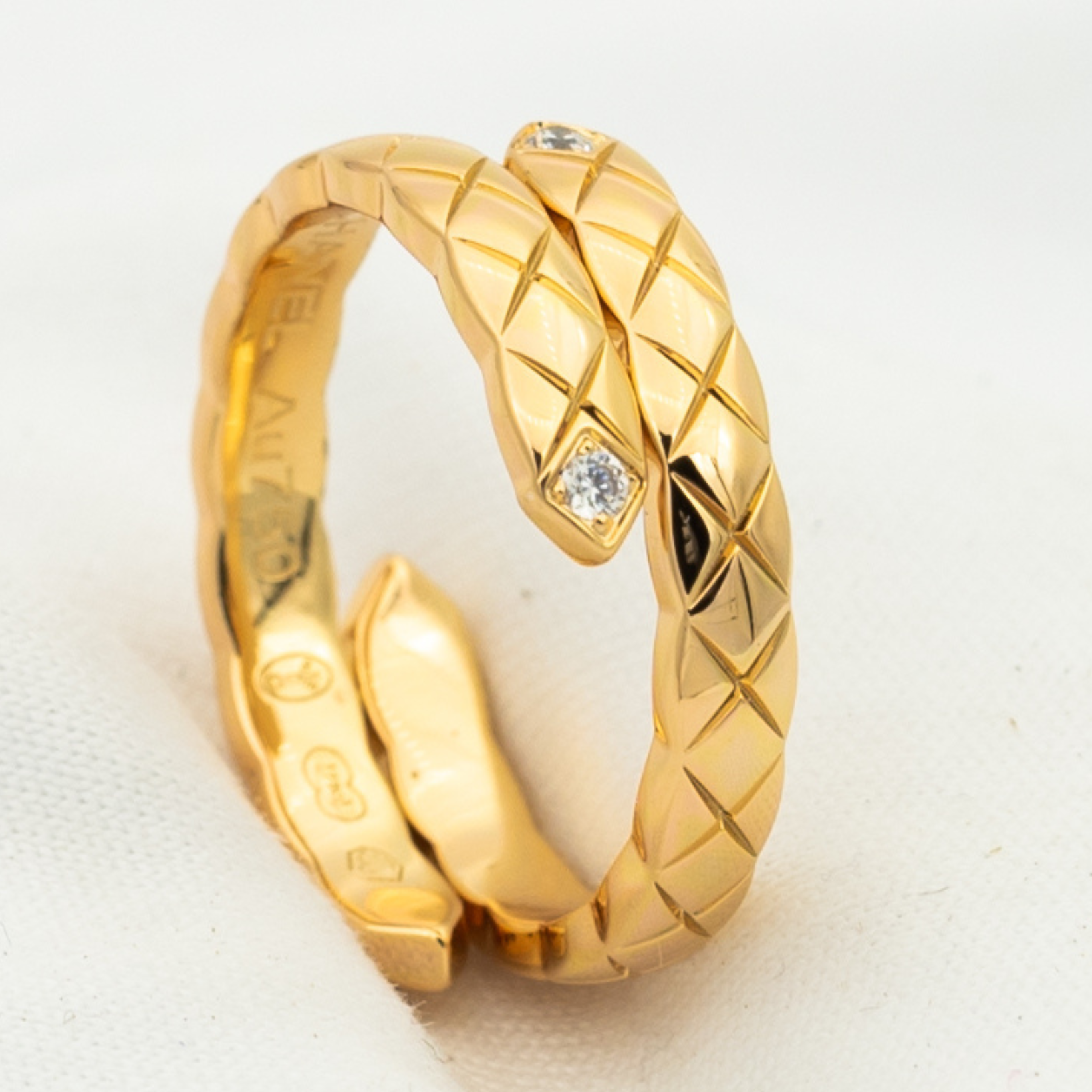 CRUSH TOI ET MOI RING PINK GOLD