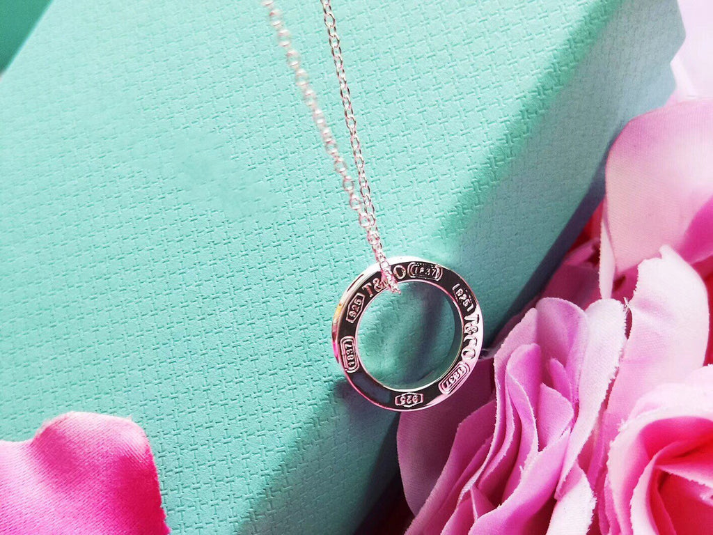 SINGLE RING NECKLACE CHAIN LENGTH