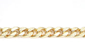 CHAIN LINKS MONOGRAM PATTERN NECKLACE GOLD-COLOR HARDWARE