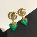 GG STRAWBERRY EARRINGS