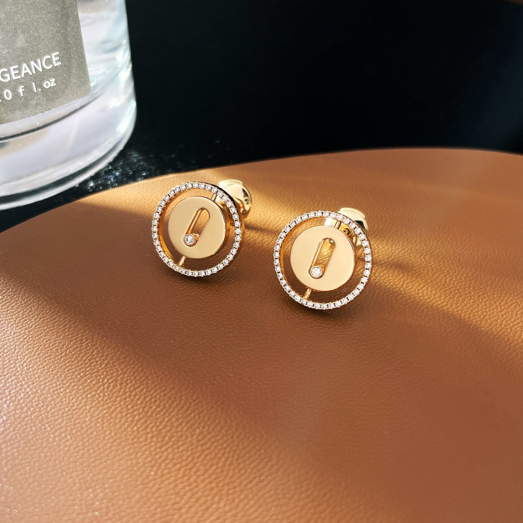 PUCES LUCKY MOVE DIAMOND EARRINGS