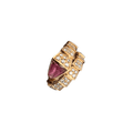 SERPENTI RING PINK GOLD DIAMOND PINK
