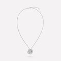 FIL DE CAMELIA NECKLACE SILVER DIAMOND