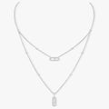 MOVE 2 ROW DIAMOND NECKLACE