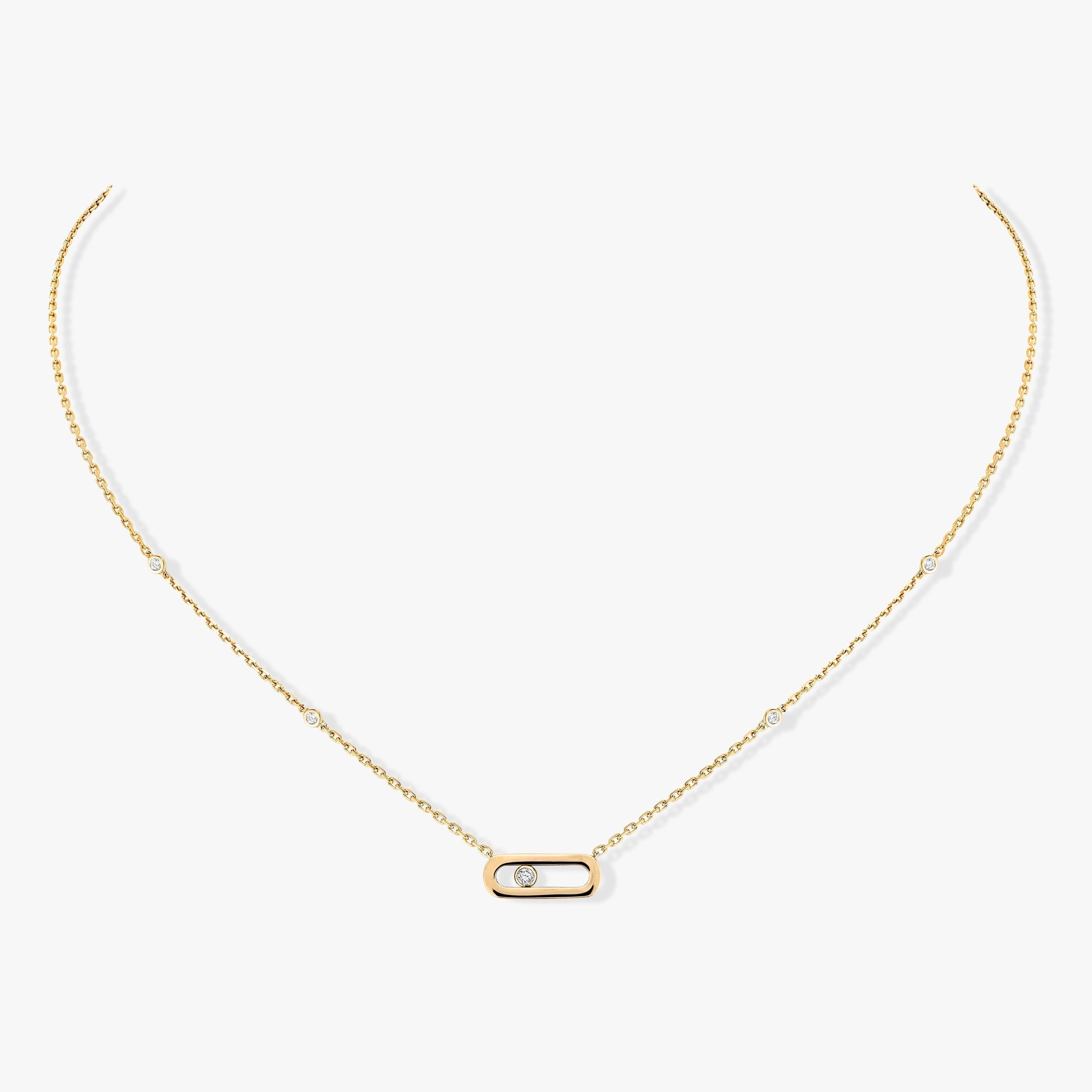 MOVE UNO DIAMOND NECKLACE
