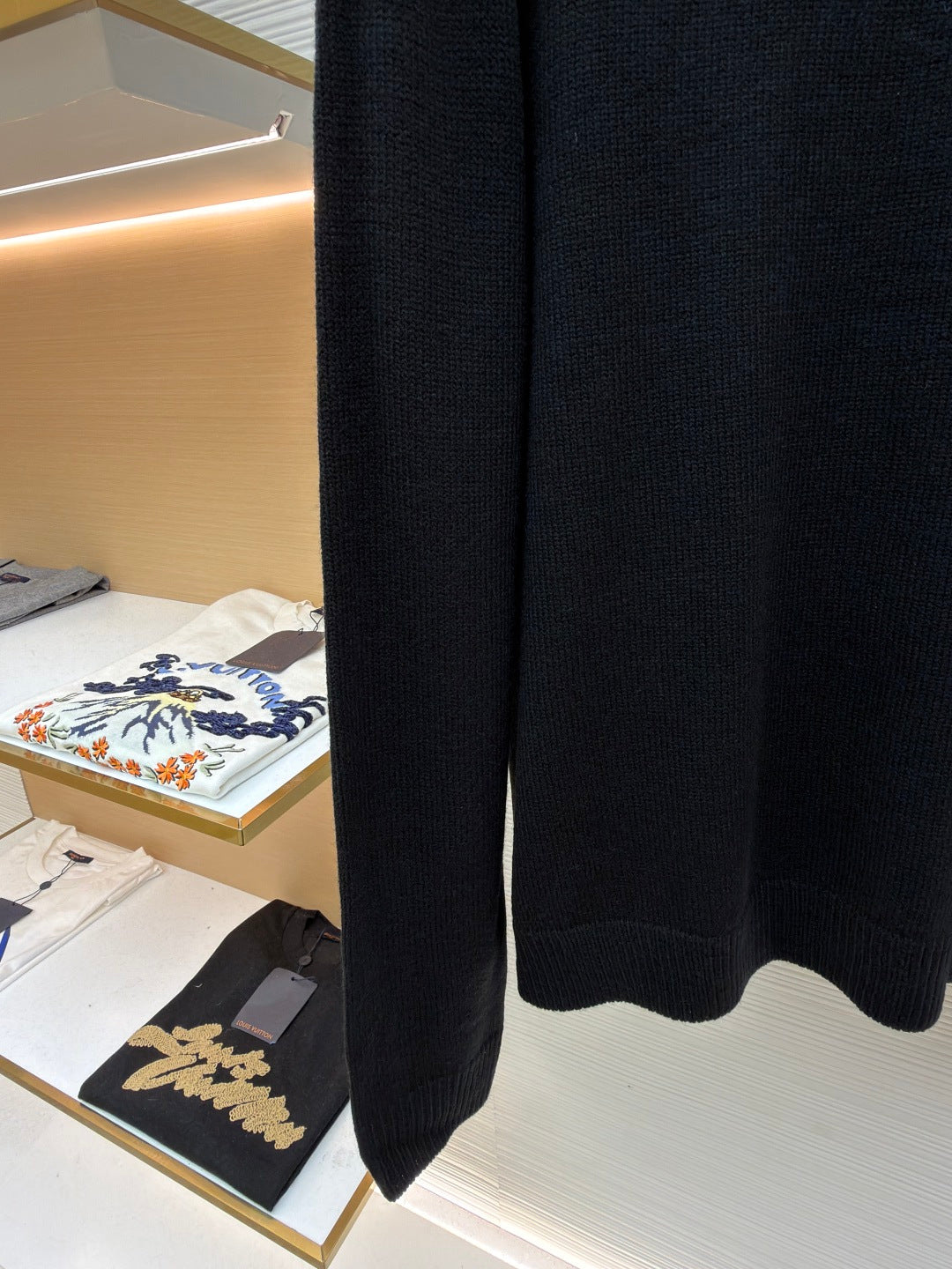 MONCLER 25S LONG-SLEEVE CREW NECK SWEATER 235