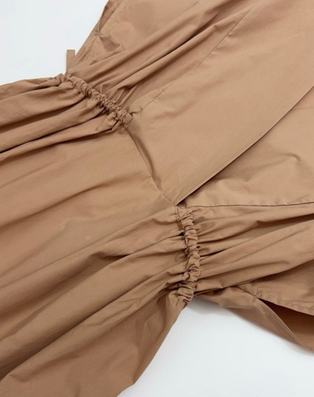 MAX MARA 25S V-NECK SHORT-SLEEVE RAGLAN DRESS 113