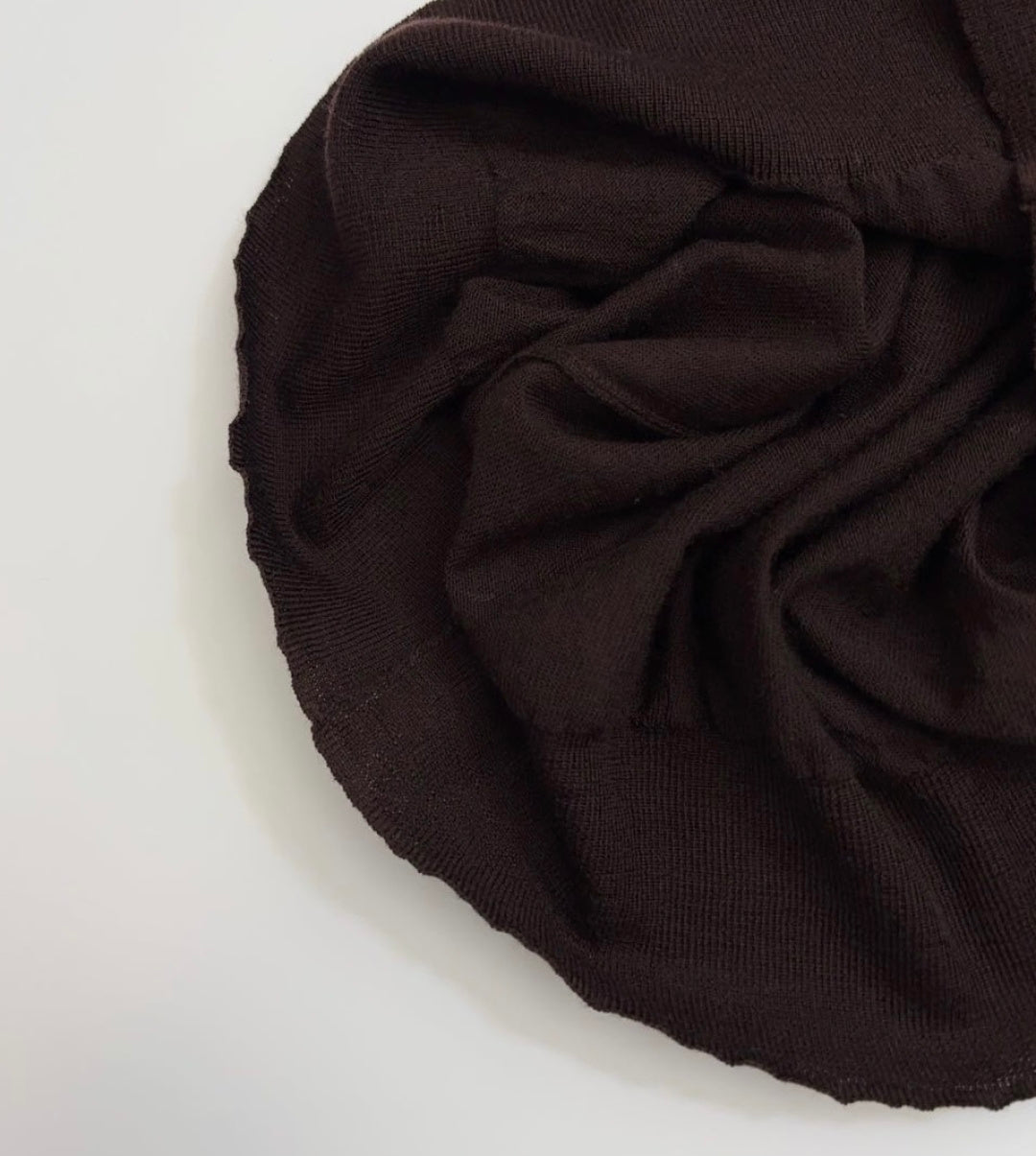 PRADA 25S SHORT-SLEEVE KNIT TURTLENECK 547