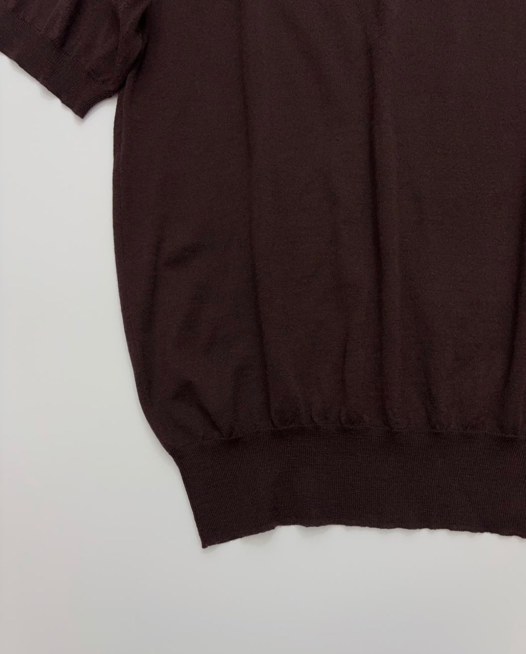 PRADA 25S SHORT-SLEEVE KNIT TURTLENECK 547