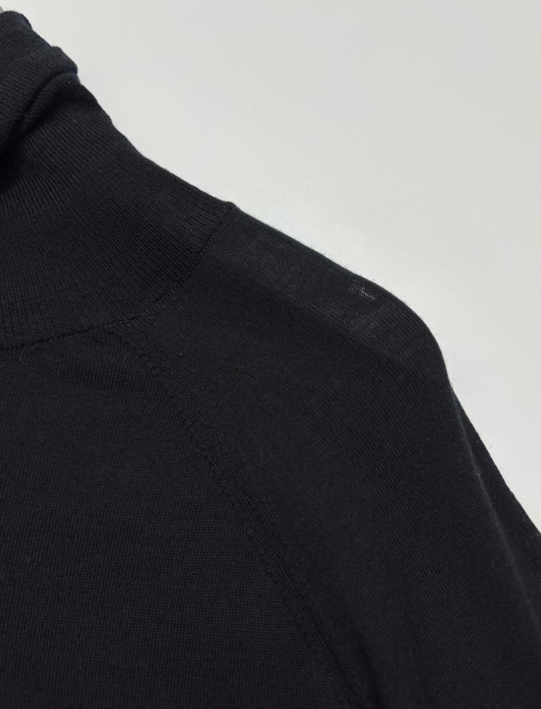 PRADA 25S SHORT-SLEEVE TURTLENECK SWEATER 430