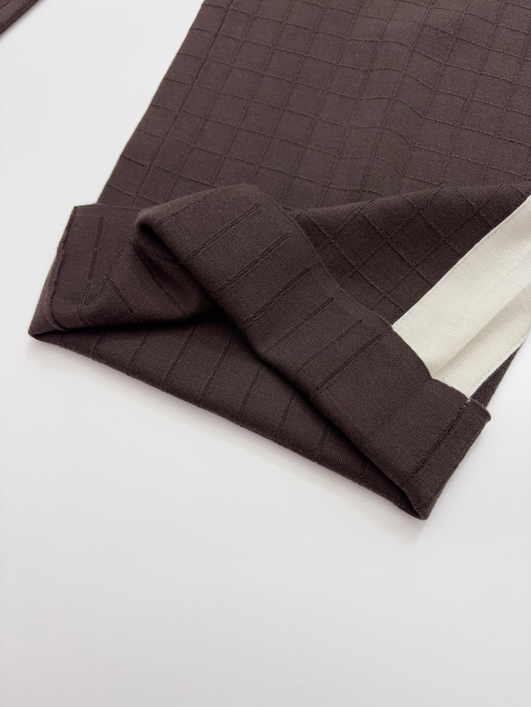 HERMES 25S STRAIGHT-LEG KNIT PANTS 194