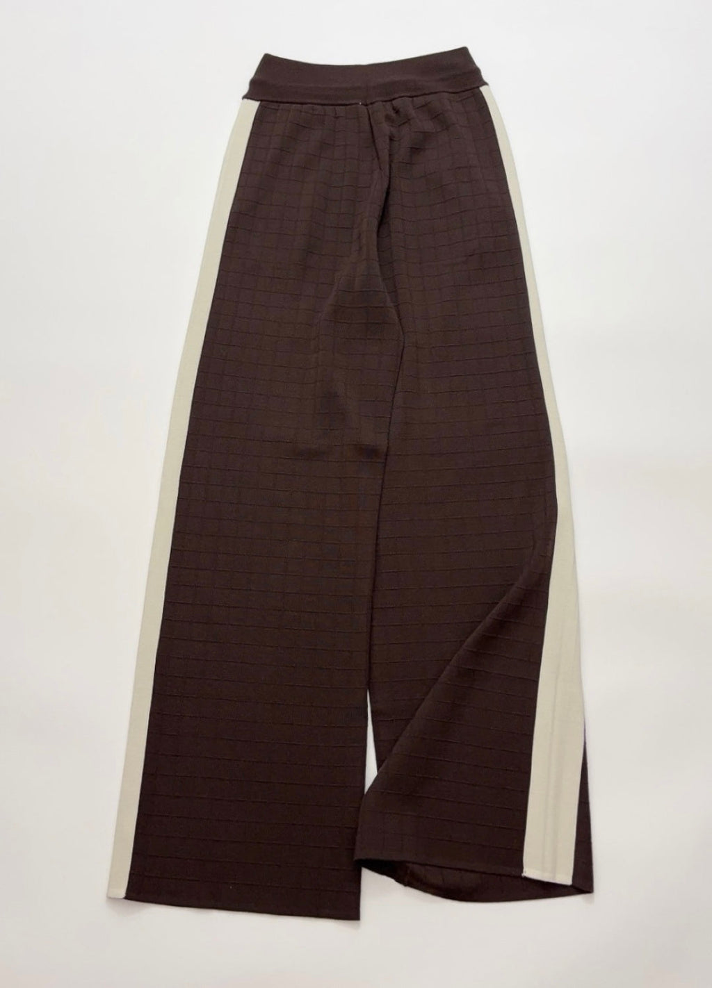 HERMES 25S STRAIGHT-LEG KNIT PANTS 194