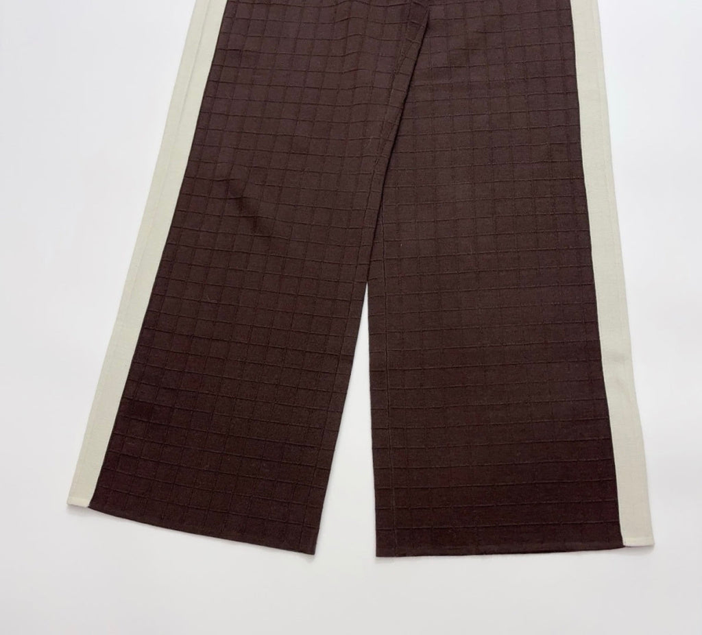 HERMES 25S STRAIGHT-LEG KNIT PANTS 194