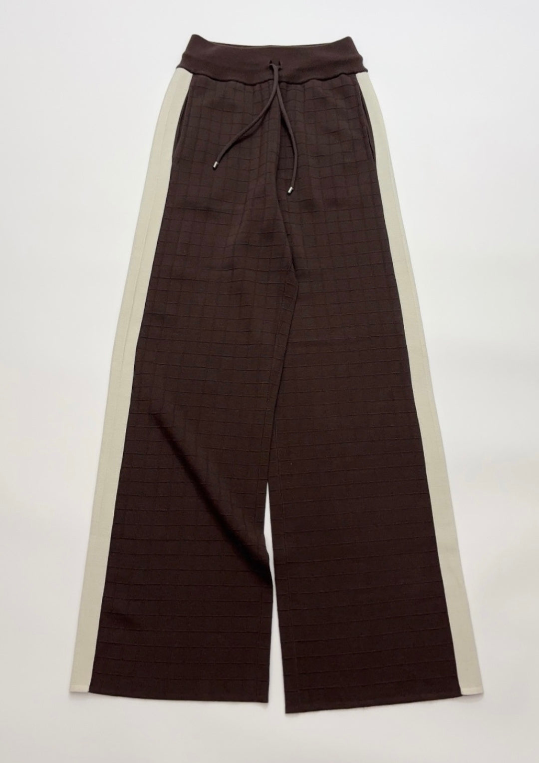HERMES 25S STRAIGHT-LEG KNIT PANTS 194
