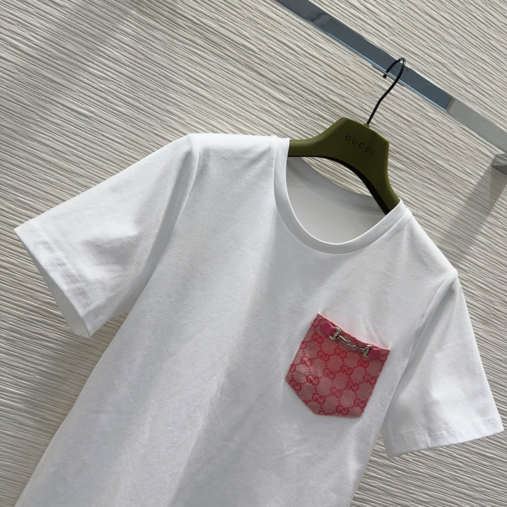 GUCCI CROPPED TOP AND MINI SKIRT SET STYLE 125