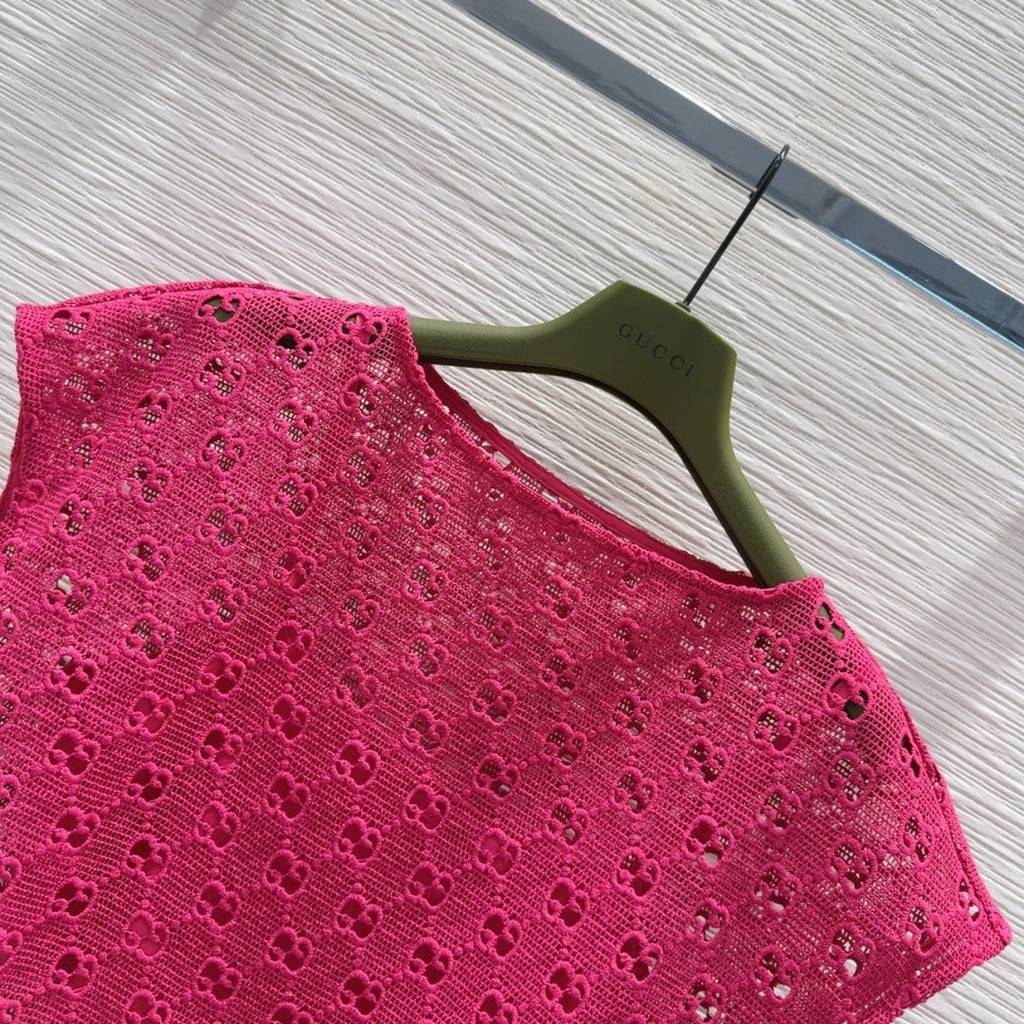 GUCCI TOP AND SKIRT SET STYLE 111