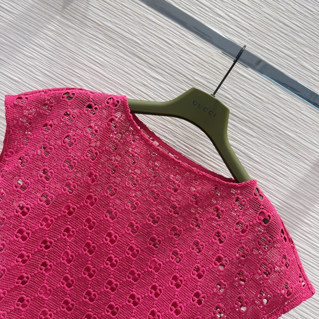 GUCCI TOP AND SKIRT SET STYLE 111