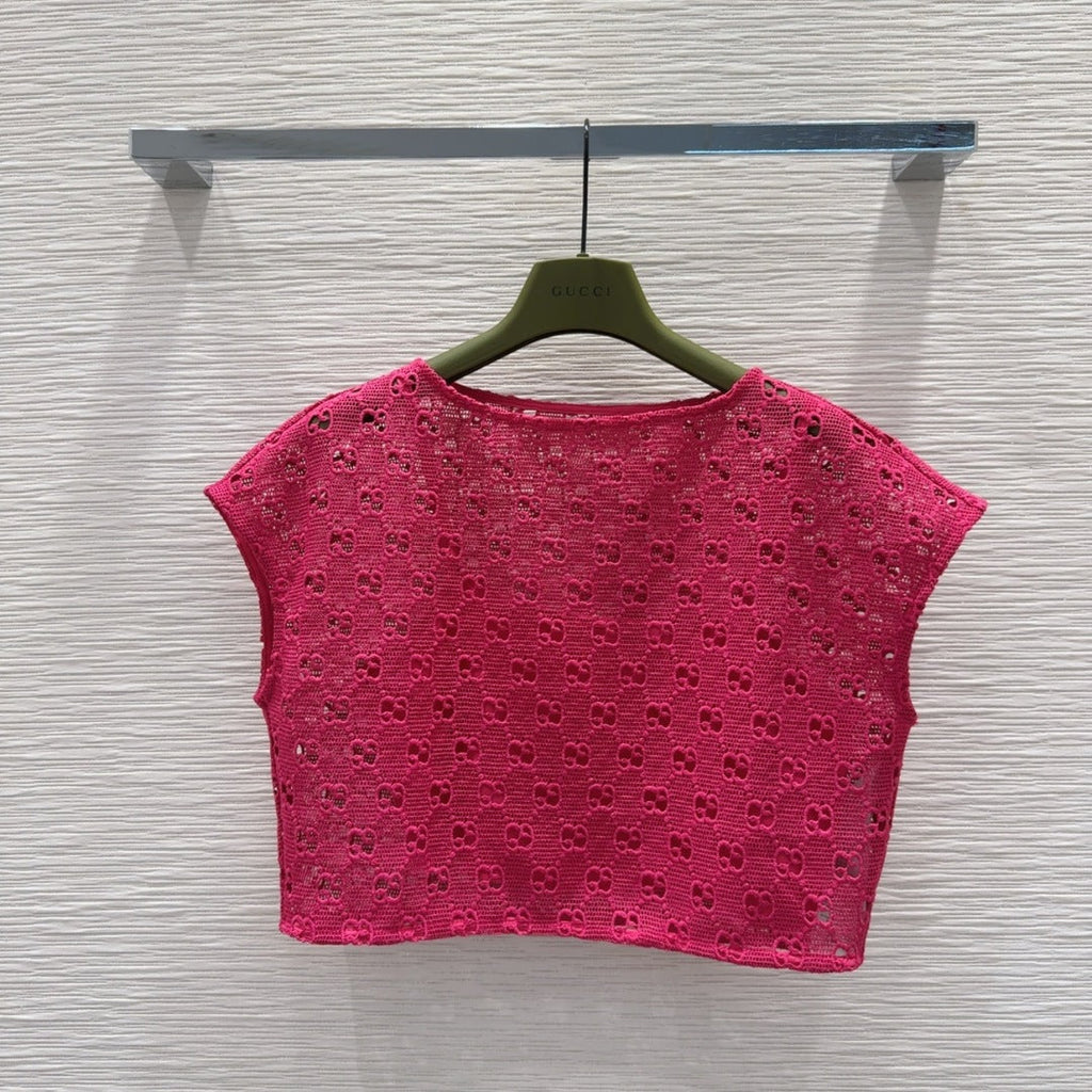 GUCCI TOP AND SKIRT SET STYLE 111