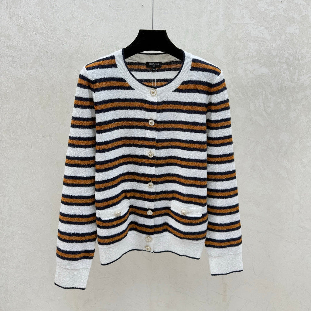 CHANEL 25S ROUND-NECK CARDIGAN 512