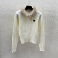 CHANEL 25S FUR-COLLAR CARDIGAN 516